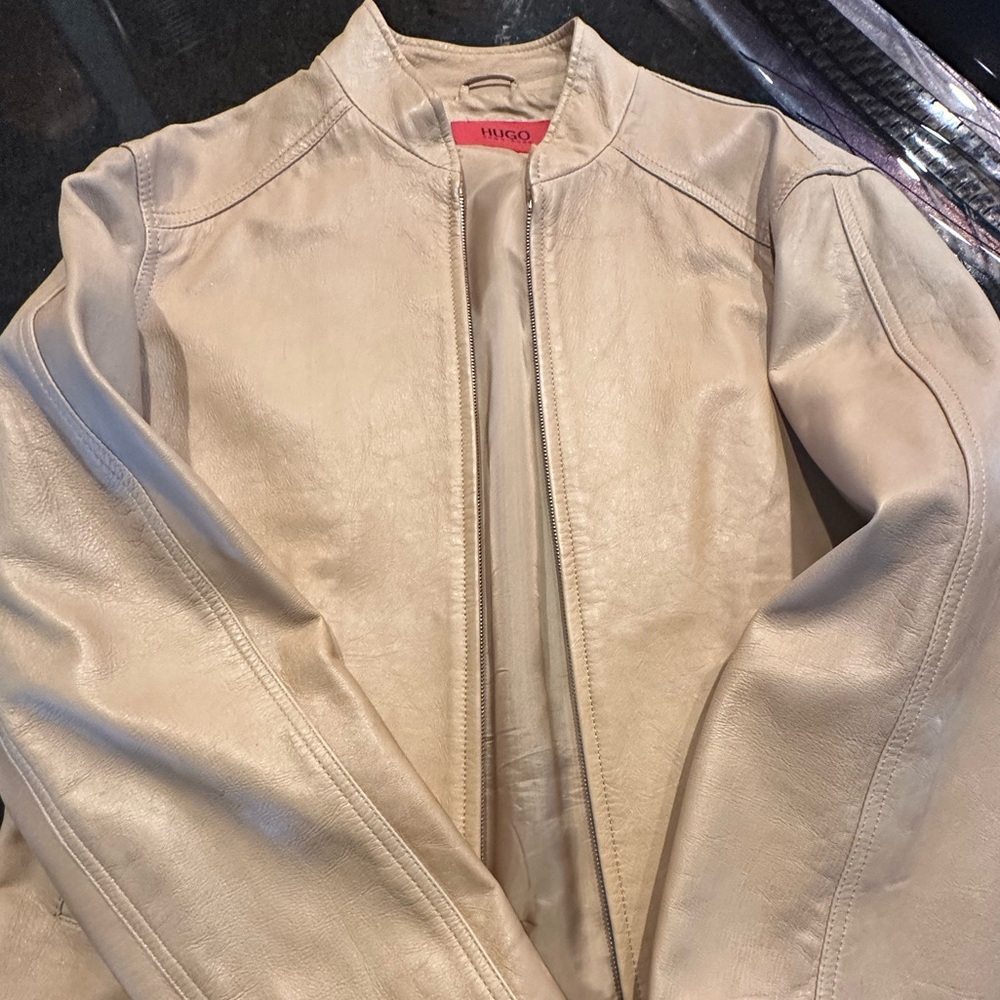 Hugo Boss Leather Jacket